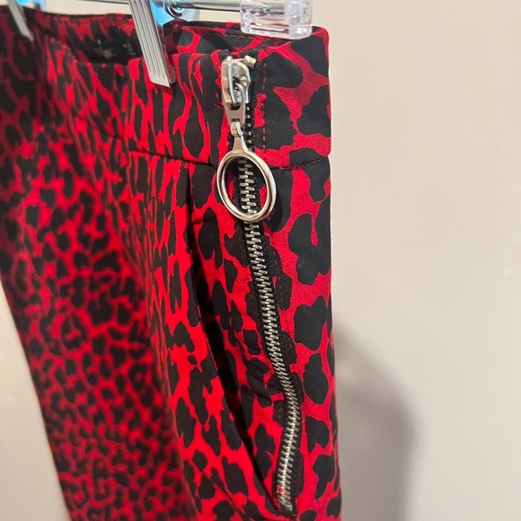 Zara Animal Print Pants - Picture 7 of 8